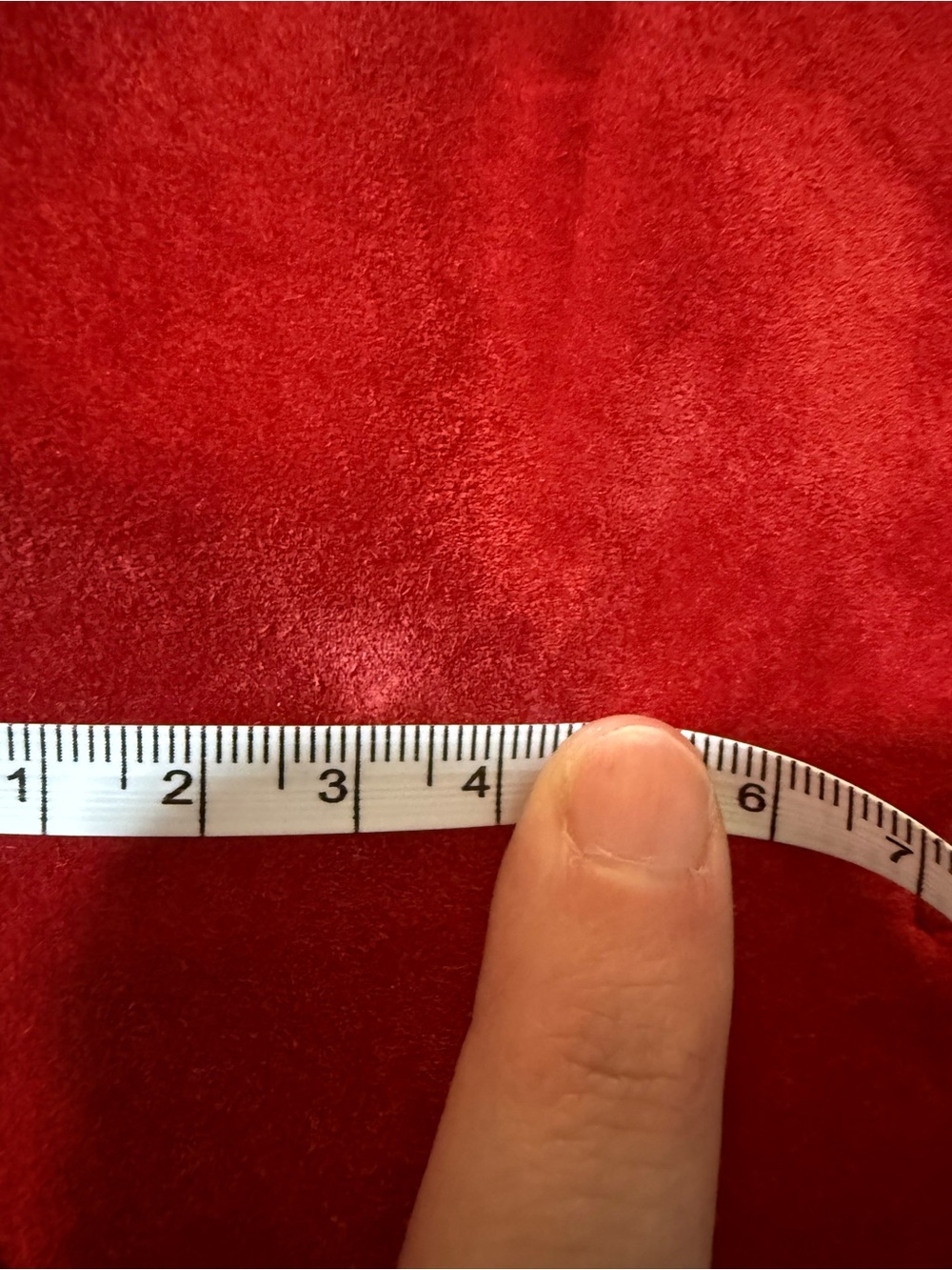 le chate Women’s Red Suede Blazer Jacket - Picture 9 of 13